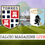 Torres Virtus Entella cronaca diretta live risultato in tempo reale