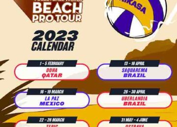 calendario beach volley pro tour 2023