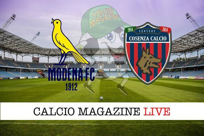 Cosenza - Modena 2-1 - Sito ufficiale del Cosenza Calcio