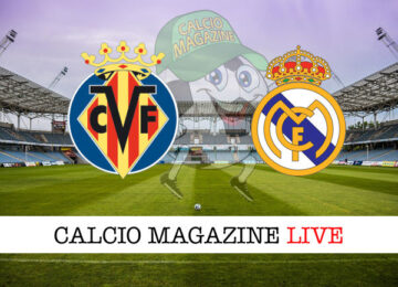 Villarreal Real Madrid cronaca diretta live risultato in tempo reale