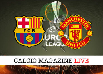 Barcellona Manchester United cronaca diretta live risultato in tempo reale