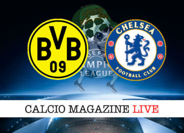 Borussia Dortmund Chelsea cronaca diretta live risultato in tempo reale