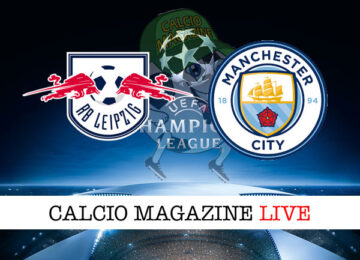 RB Lipsia Manchester City cronaca diretta live risultato tempo reale