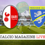 Bari Frosinone cronaca diretta live risultato in tempo reale