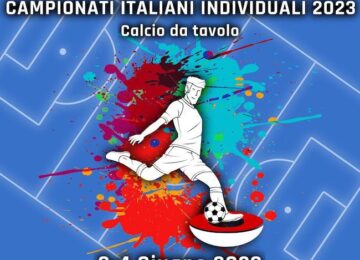 campionati italiani individuali calcio da tavolo 2023