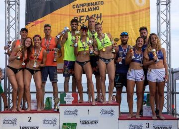 podio abissola marina beach volley 2023