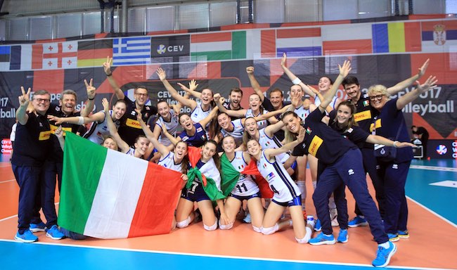 nazionale under 17 volley