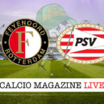 Feyenoord PSV cronaca diretta live risultato in tempo reale