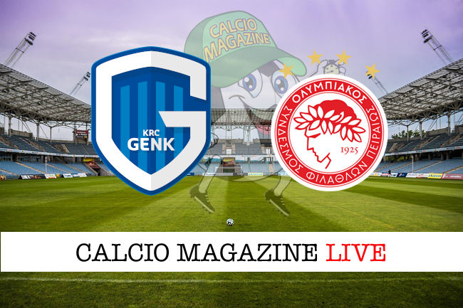 Genk Olympiakos cronaca diretta live risultato in tempo reale