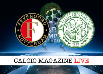 Feyenoord Celtic cronaca diretta live risultato in tempo reale