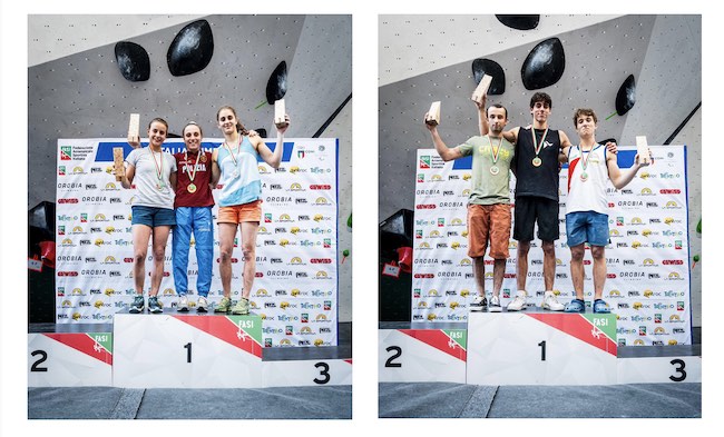 podi coppa italia boulder