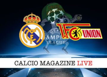 Real Madrid Union Berlino cronaca diretta live risultato tempo reale