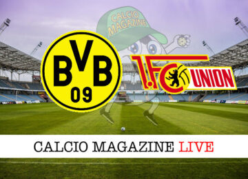 Borussia Dortmund Union Berlino cronaca diretta live risultato in tempo reale