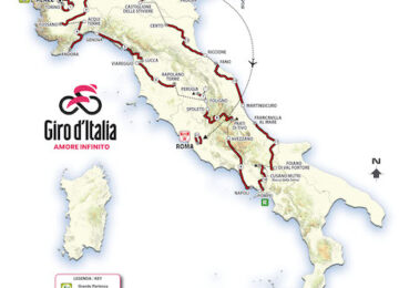 percorso giro d'italia 2023