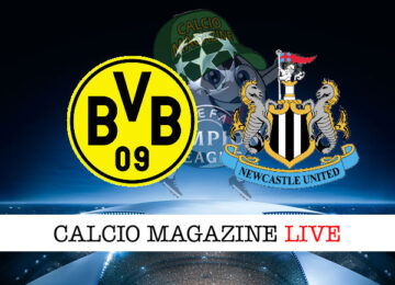 Borussia Dortmund Newcastle cronaca diretta live risultato in tempo reale