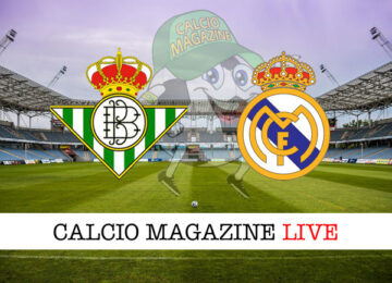 Betis Real Madrid cronaca diretta live risultato in tempo reale