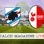 Sampdoria Bari cronaca diretta live risultato in tempo reale