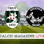 Chieti Atletico Ascoli cronaca diretta live risultato in tempo reale