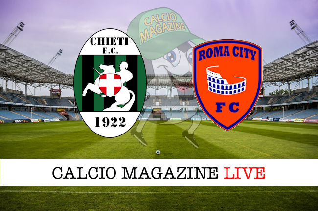 Chieti Roma City cronaca diretta risultato in tempo reale