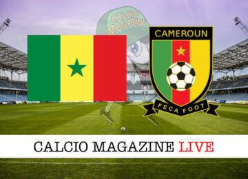 Senegal Camerun cronaca diretta live risultato in tempo reale