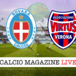 Novara Virtus Verona cronaca diretta live risultato in tempo reale