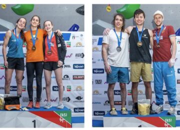 podio coppa italia boulder prato 2024