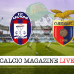 Crotone Casertana cronaca diretta live risultato in tempo reale