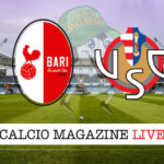 Bari Cremonese cronaca diretta live risultato in tempo reale