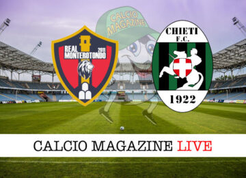 Real Monterotondo Chieti cronaca diretta live risultato tempo reale