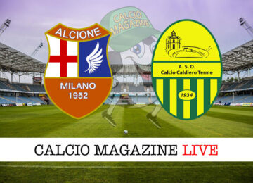 Alcione Milano Caldiero Terme cronaca diretta live risultato in tempo reale