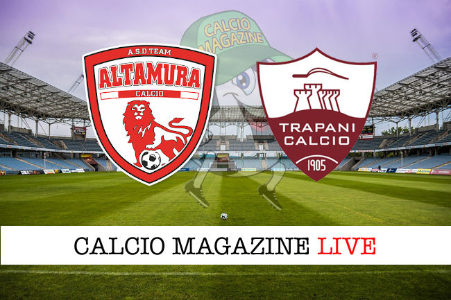 Team Altamura Trapani cronaca diretta live risultato in tempo reale