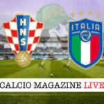 Croazia Italia cronaca diretta live risultato in tempo reale