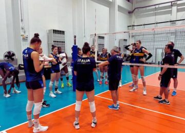 Italia allenamento Bangkok