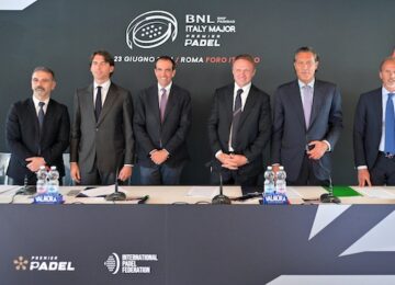 Foro Italico, 06 giugno 2024 - Conferenza stampa di presentazione del BNL Italy Major Premier Padel