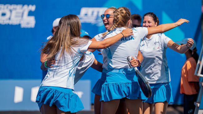 FIP European Padel Championships 2024 - Sardegna - Day 5, Friday © Alyssa van Heyst Photography 2024 for International Padel Federation