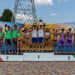 podio campionato italiano u20 beach volley beinasco