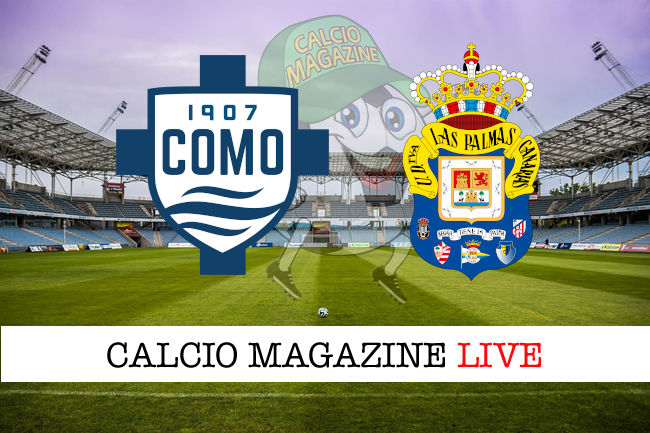 Como Las Palmas cronaca diretta live risultato in tempo reale