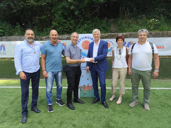 consegna premiazione tuttincampo