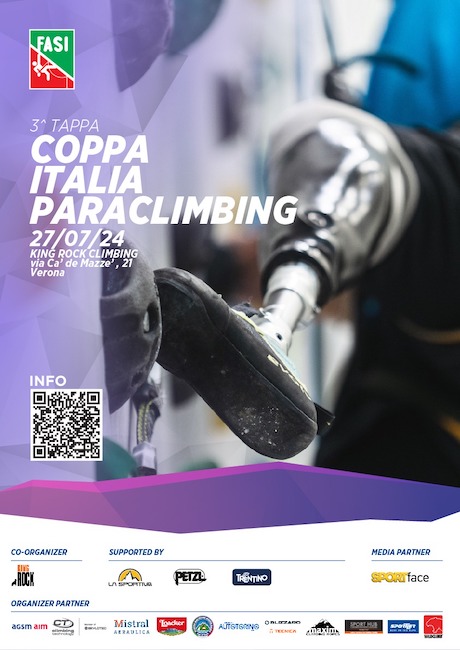 coppa itallia paraclimbing 27 luglio 2024