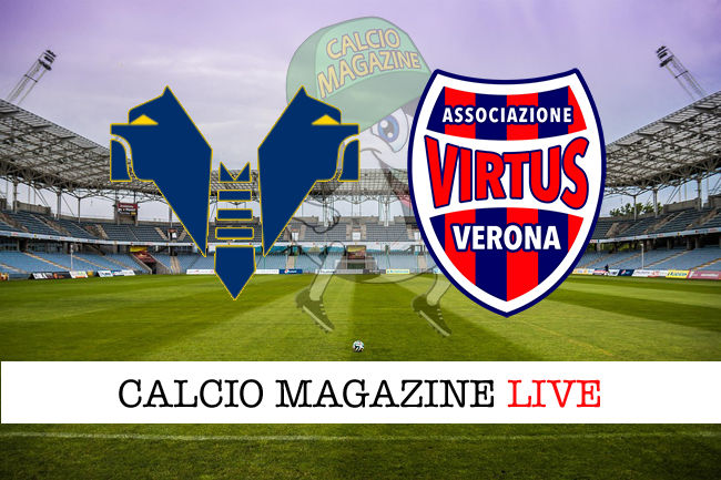 Hellas Verona Virtus Verona cronaca diretta live risultato in tempo reale