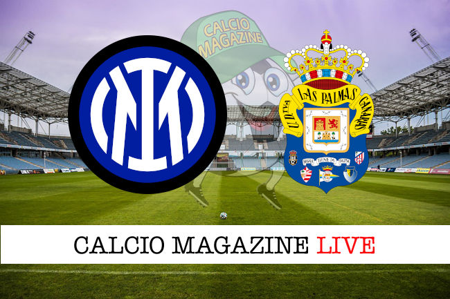 Inter Las Palmas cronaca diretta live risultato in tempo reale