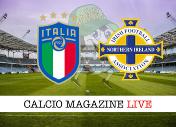Italia Irlanda del Nord cronaca diretta live risultato in tempo reale