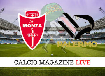 Monza Palermo cronaca diretta live risultato in tempo reale