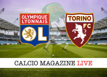 Olympique Lione Torino cronaca diretta live risultato in tempo reale