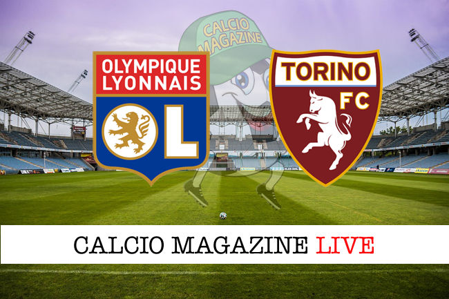 Olympique Lione Torino cronaca diretta live risultato in tempo reale