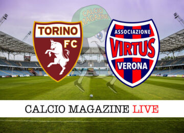 Torino Virtus Verona cronaca diretta live risultato in tempo reale