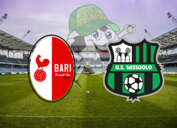 Bari Sassuolo cronaca diretta live risultato in tempo reale