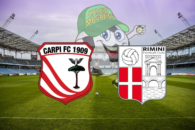 Carpi Rimini cronaca diretta live risultato in tempo reale