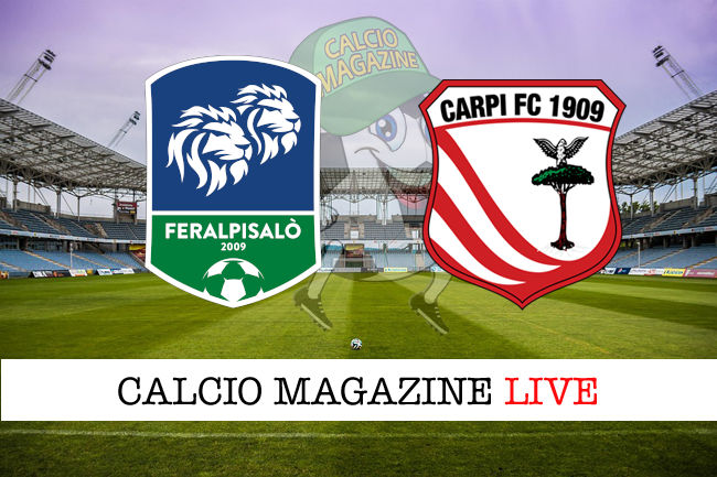 FeralpiSalò Carpi cronaca diretta live risultato in tempo reale