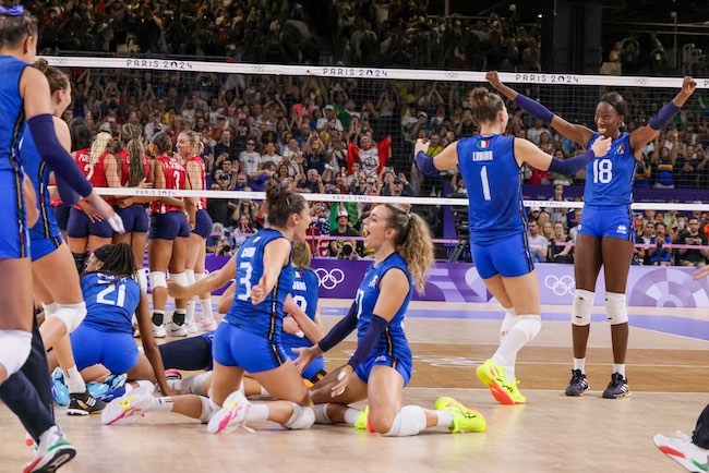 ITA - USA Olympic Games Paris 2024 Gold Final Women Volleyball